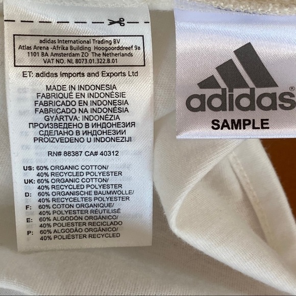 Adidas STELLA McCARTNEY Low Waist Tee Top … - Picture 5 of 8